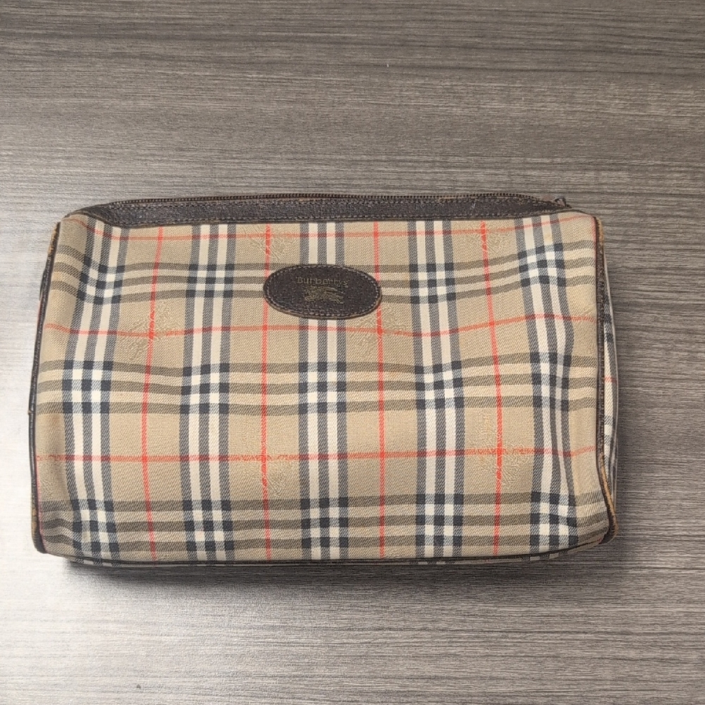 Burberry VINTAGE Nova Check Clutch Pouch